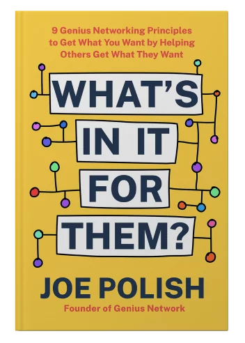 Joe Polish What's In It For Them Book Image